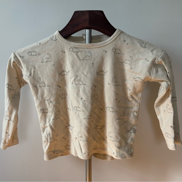 Quincy Mae Toddler Dino Long Sleeve Tee, size: 4-5T - Picture 2 of 5